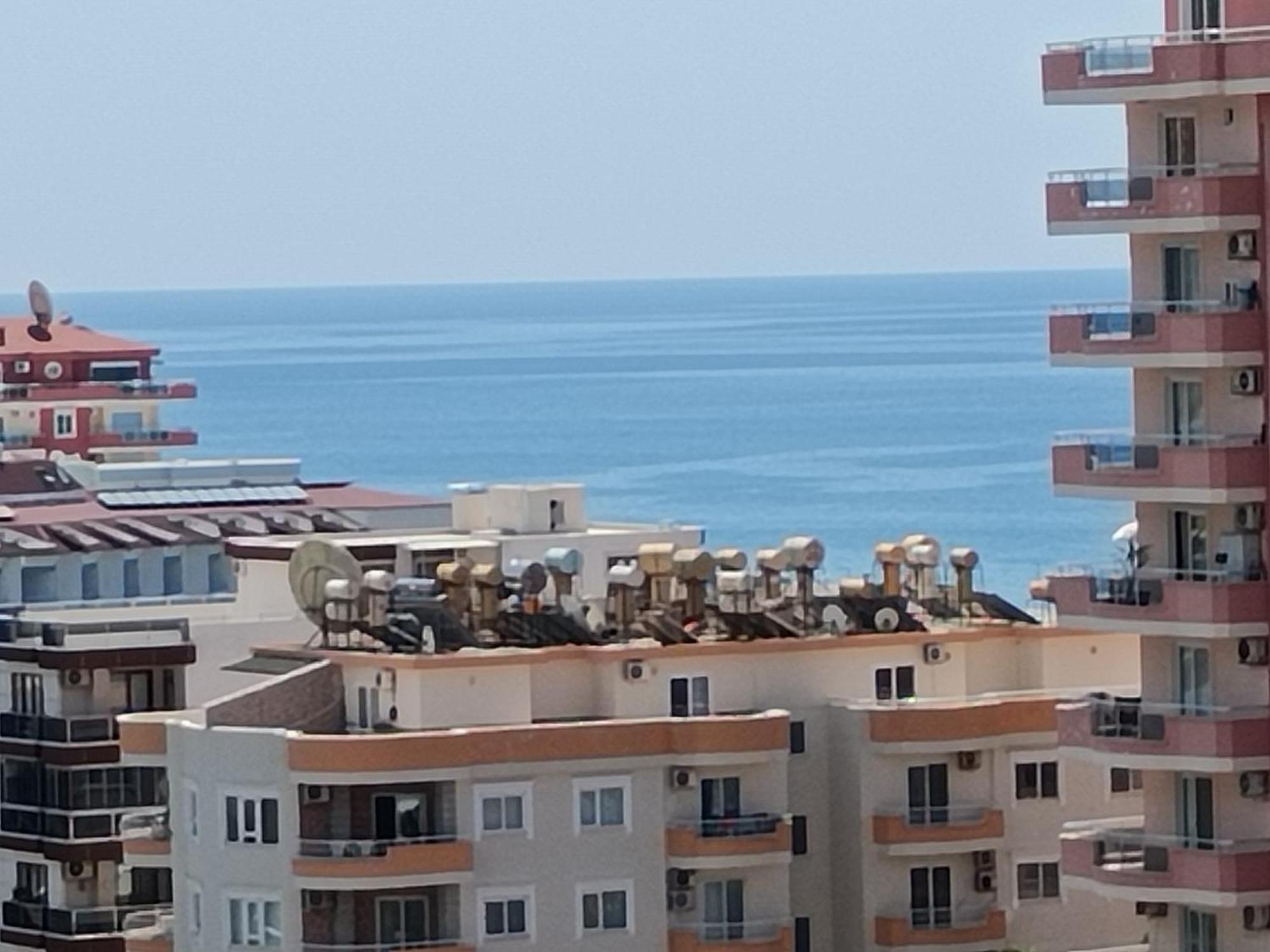 Cozy Sea View Next To The Beach, In The Mid Of The Market, Saturday Bazar, Restaurants & Bars Etc, Alanya Mahmutlar! Apartment Exterior photo